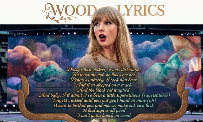 wood taylor swift lyrics