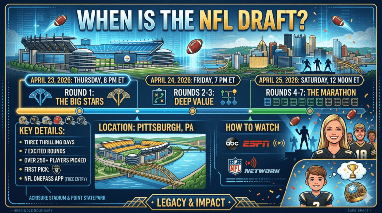 when is the nfl draft