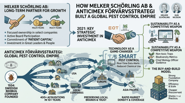 melker schörling ab / anticimex förvärvsstrategi