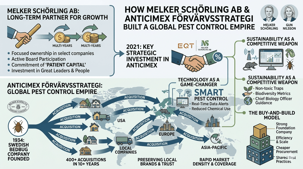 melker schörling ab / anticimex förvärvsstrategi