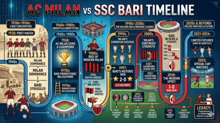 ac milan vs ssc bari timeline