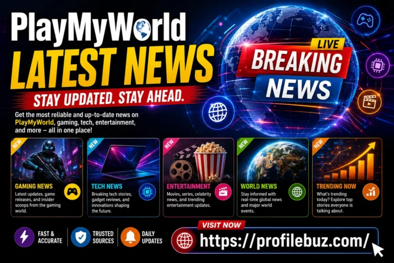 PlayMyWorld Latest News