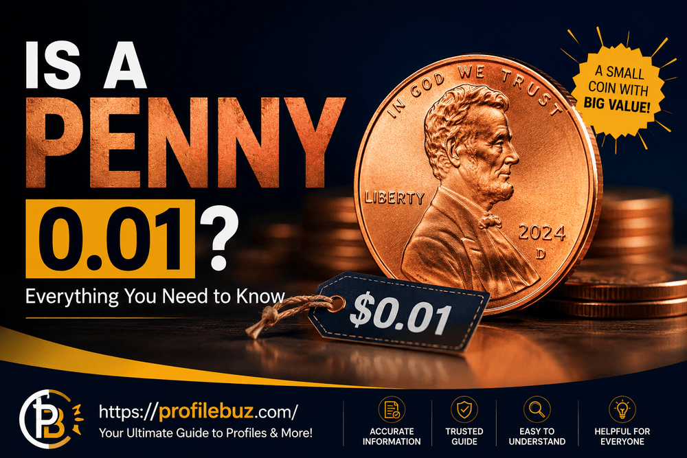 Is a Penny 0.01
