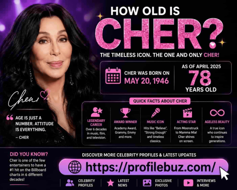 How Old Is Cher