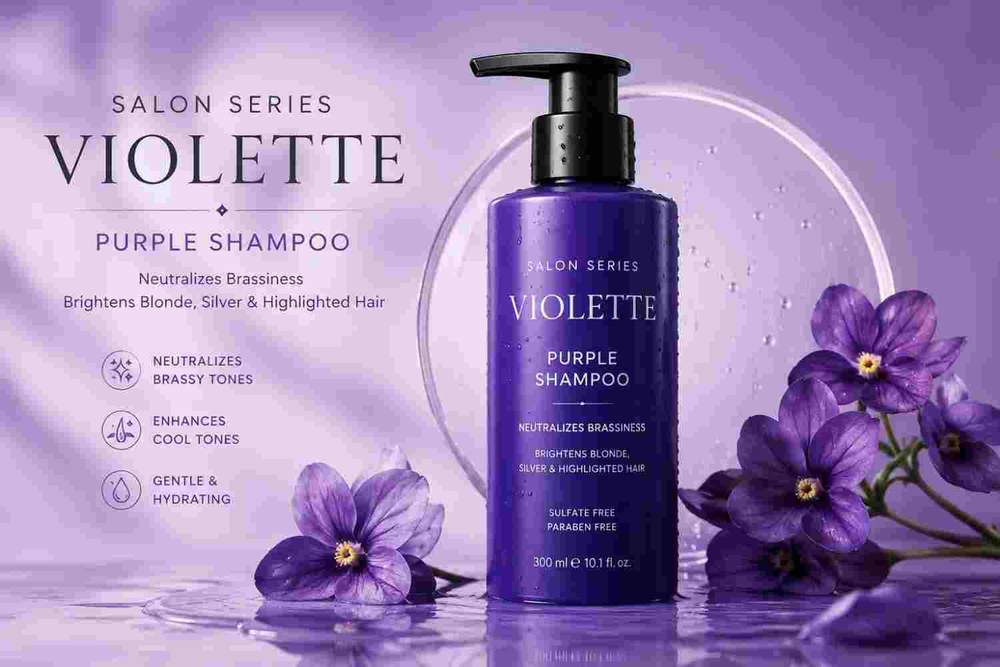 salon series violette purple shampoo
