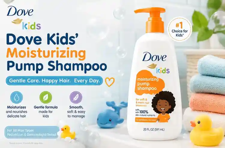 Dove Kids' Moisturizing Pump Shampoo