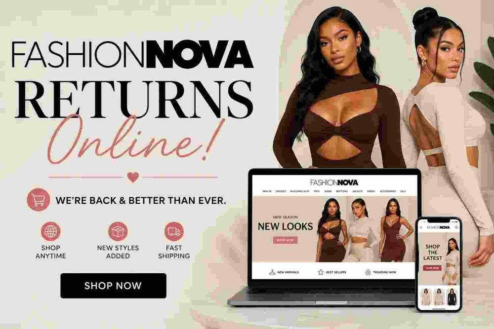 Fashion Nova Returns Online