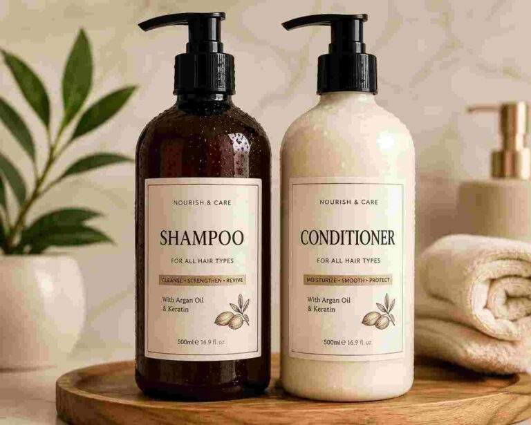 shampoo and conditioner