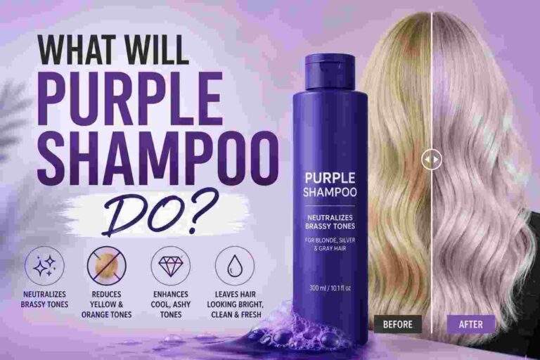 what will purple shampoo do​